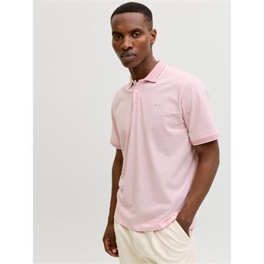 Jack & Jones Alves Polo T-Shirt Pink