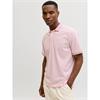 Jack & Jones Alves Polo T-Shirt Pink