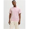 Jack & Jones Alves Polo T-Shirt Pink