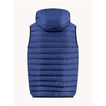 A Fish Named Fred Hooded Bodywarmer Blue