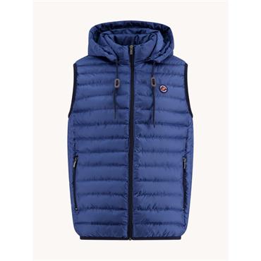 A Fish Named Fred Hooded Bodywarmer Blue