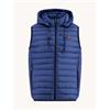 A Fish Named Fred Hooded Bodywarmer Blue