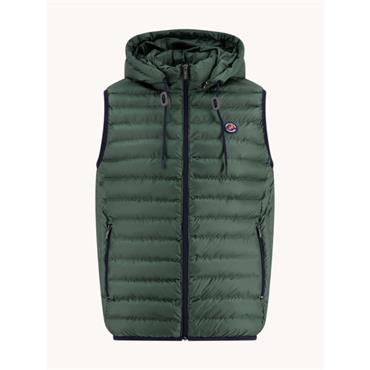 A Fish Named Fred Hooded Bodywarmer Green