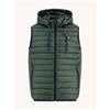 A Fish Named Fred Hooded Bodywarmer Green