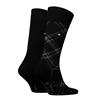 Tommy Hilfiger 2 Pack Check Socks Black