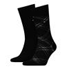 Tommy Hilfiger 2 Pack Check Socks Black