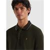 Farah Elton Gold F Tipped Polo Evergreen