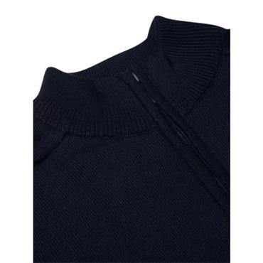 Drifter Quater Zip Knitwear Navy