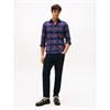 Tommy Hilfiger Hero Flannel Tartan Shirt Navy