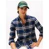 Tommy Hilfiger Hero Flannel Taratn Check Shirt Navy
