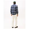 Tommy Hilfiger Hero Flannel Taratn Check Shirt Navy