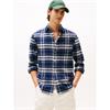 Tommy Hilfiger Hero Flannel Taratn Check Shirt Navy