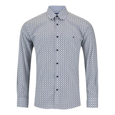 Drifter Drifter Print Shirt Blue