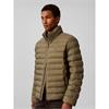 Calvin Klein Jeans Nylon Light Weight Hooded Puffer Jacket  Olive