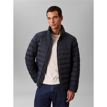 Calvin Klein Jeans Nylon Light Weight Hooded Puffer Jacket  Ink