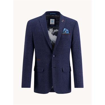 A Fish Named Fred Pique Blazer Navy