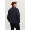 Bugatti 85170D Zip-Thru Sweater Navy