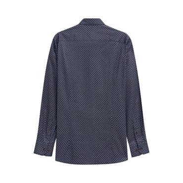 Bugatti Print Shirt Navy