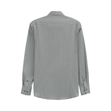 Bugatti Print Shirt Moss