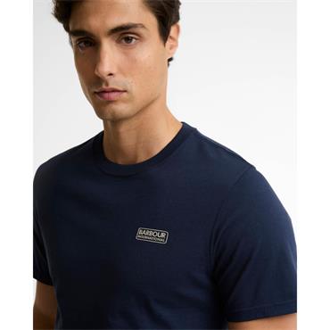 Barbour International Logo T-Shirt Navy