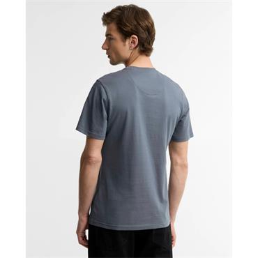 Barbour International Logo T-Shirt Charcoal