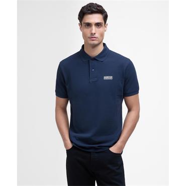 Barbour International Essential Polo Navy