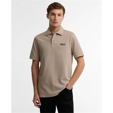 Barbour International Essential Polo Concrete