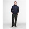 Barbour International Outline Funnel-Zip Sweatshirt Navy