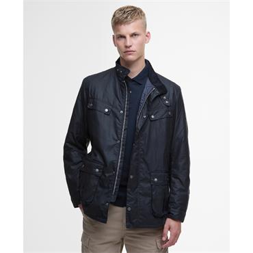 Barbour International Tourer Duke Wax Jacket Navy