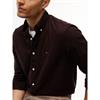 Tommy Hilfiger Flex Flannel Shirt Chocolate