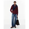 Tommy Hilfiger Flex Flannel Shirt Burgundy