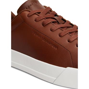 Tommy Hilfiger Leather Court Core Cognac