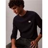 Calvin Klein Jeans Waffle Badge Sweater Navy