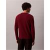 Calvin Klein Jeans Waffle Badge Sweater Red