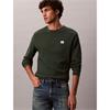 Calvin Klein Jeans Waffle Badge Sweater Sycamore