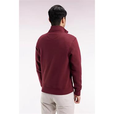 Eden Park Basic 1/4 Zip Sweatshirt Wine