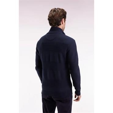 Eden Park Brighthoney 1/4 zip Knit Marine