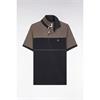Eden Park Two-tone Polo Tee Marine