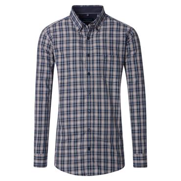 Casa Moda Check Shirt Blue