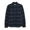 Penguin Plaid Flannel Shacket Navy