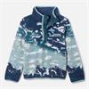 Columbia Helvetia II Half Printed Zip Snap Fleece Blue