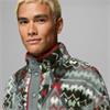 Columbia Helvetia II Half Printed Zip Snap Fleece Sage