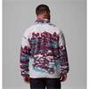 Columbia Helvetia II Half Printed Zip Snap Fleece Wine