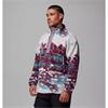 Columbia Helvetia II Half Printed Zip Snap Fleece Wine