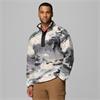 Columbia Helvetia II Half Printed Zip Snap Fleece Shark/Dreaming