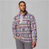 Columbia Helvetia II Half Printed Zip Snap Fleece Seasalt