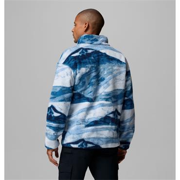 Columbia Helvetia II Half Printed Zip Snap Fleece Rainy Days