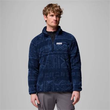 Columbia Rugged Ridge Sherpa Half Zip Fleece Navy