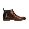 Bugatti A9E34 Leather Chelsea Boot Dark Tan