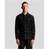 Lyle & Scott Tartan Corduroy Shirt Black